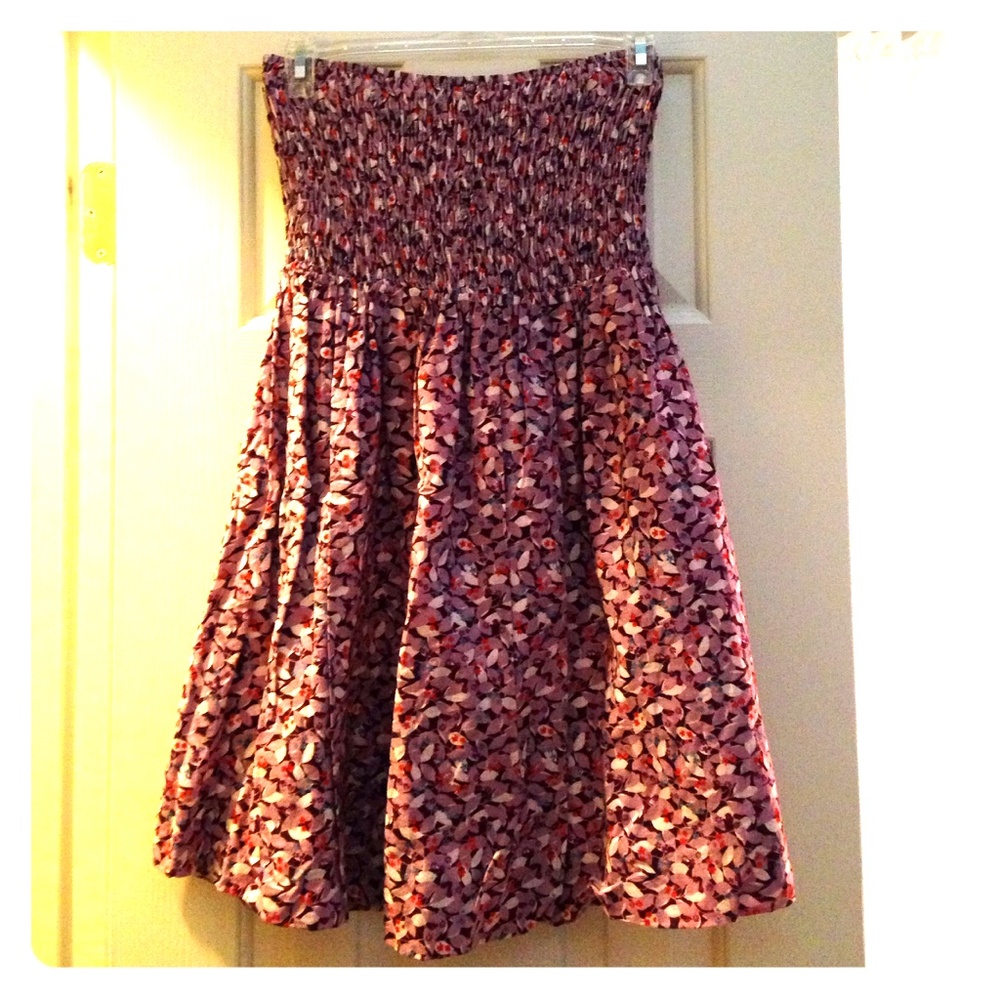 3 for $10 Forever 21 Purple Pink Strapless Sundress